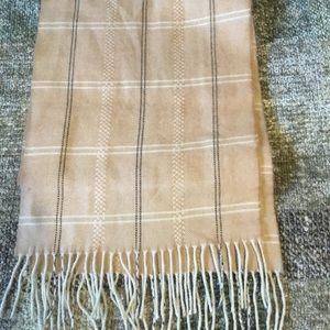 NWOT 100% Cashmere Scarf Hand Tailored